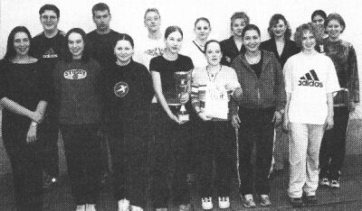 2. der Bayerischen Meisterschaft: Die Tanssportgruppe der DJK Unterspiesheim
